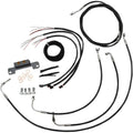LA Choppers Black 13" Cable Kit for '17+ FL w/o ABS | LA-8055KT2-13B