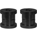 Speed Merchant Black Solid Riser Bushings | SM-STDSRB-B