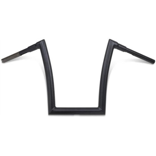 Todd's Cycle Flat Black 1-1/2" Strip Handlebar with 14" Rise | 0601-4888