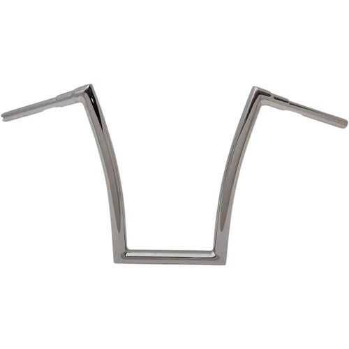 Todd's Cycle Chrome 1-1/2" Strip Handlebar with 17" Rise | 0601-4889