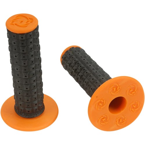 Torc1 Black/Orange Enduro Dual MX Grips | 2000-0205