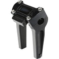Thrashin Supply Co Black 6" Straight Handlebar Riser w/Gauge Cut Out TSC-6025-1