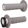 Odi Soft Gray Half Waffle MX Grips | H36HWG