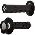 Odi Black Half Waffle MX Grips | H36HWB