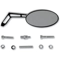 Pro-One Performance Mirror - Oval - Black - Right | 102320B
