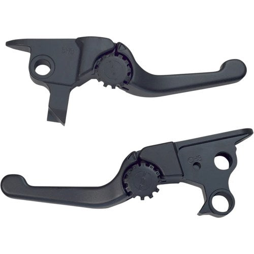 Powerstands Racing Black Anthem Shorty Lever Set | 12-01652-22