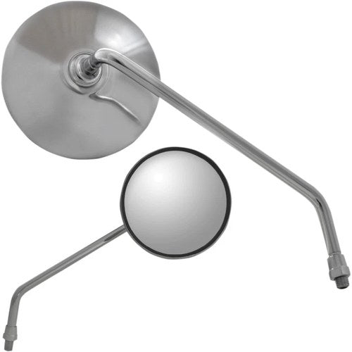 Parts Unlimited Classic Round Mirror - Left | 17077