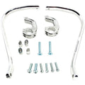 Moose Racing Silver 1-1/8" Contour Handguards | 50-5214S