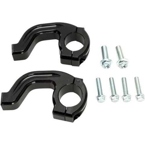 Moose Racing Black Magura Contour Handguard Clamp | 50-236B