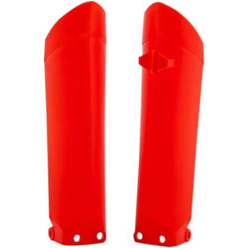 Acerbis Lower Fork Covers for Inverted Forks - Fluorescent Orange | 2319634617