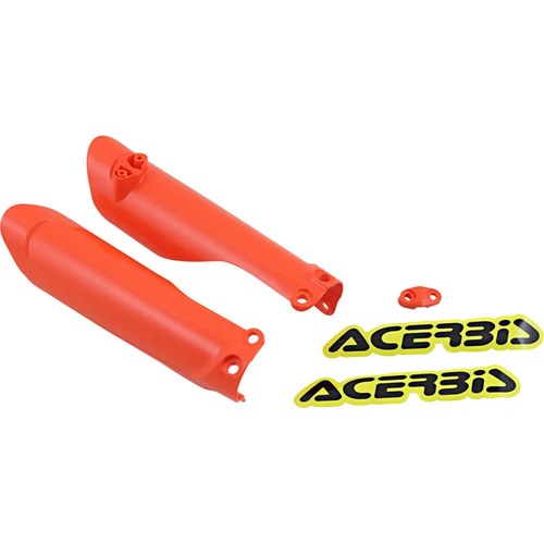 Acerbis Lower Fork Covers for Inverted Forks - '16 Orange | 2791515226