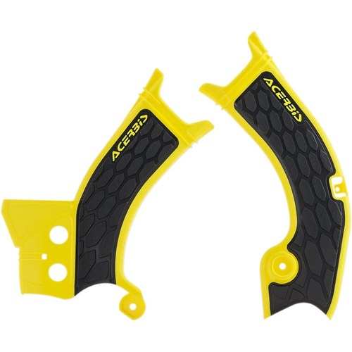 Acerbis X-Grip Frame Guards - RM-Z 450 - Yellow/Black | 2686601017