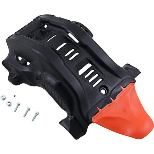 Acerbis Skid Plate - Black/Orange | 2791685229