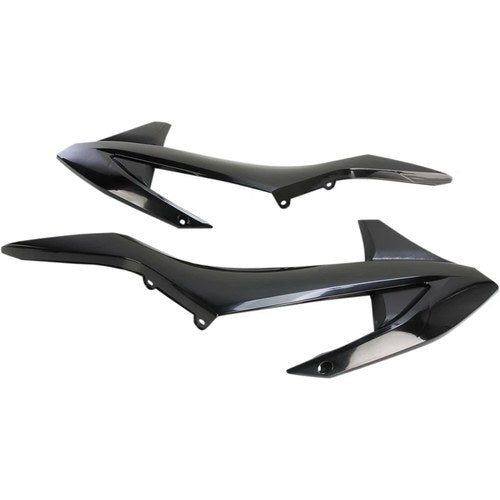 Acerbis Radiator Shrouds - KTM - Black | 2421080001