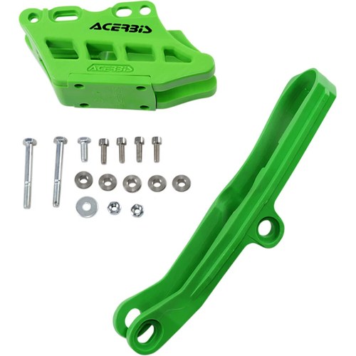 Acerbis Chain Guide 2.0 and Slider Kit - Kawasaki KX450 - Green | 2734950006
