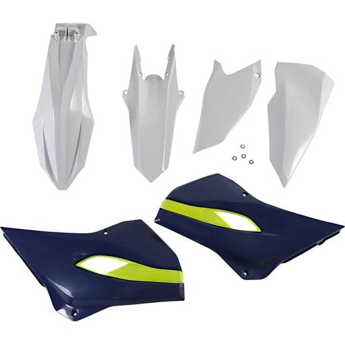 Acerbis Plastic Body Kit - White/Black - OE '16 | 2393445135