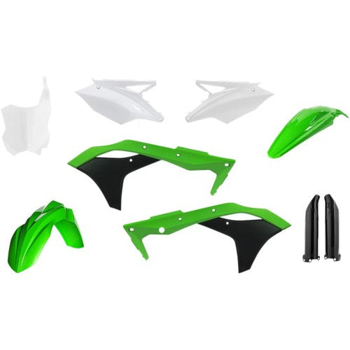 Acerbis Full Replacement Body Kit - '17 OE Green/Black/White | 2630635569