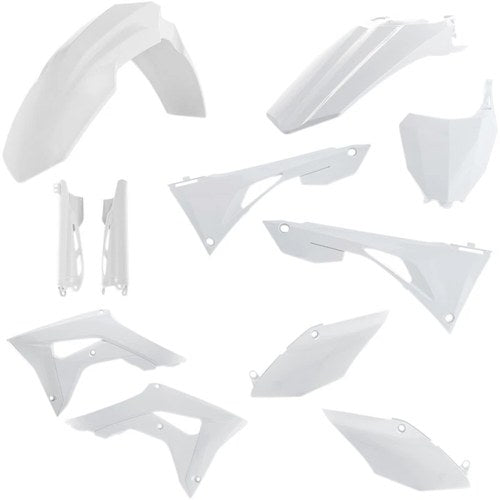 Acerbis Full Replacement Body Kit with Airbox Covers - White | 2736250002