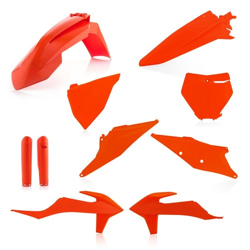 Acerbis Full Replacement Plastic Kit - Color KTM OE 16' Orange | 2726495226