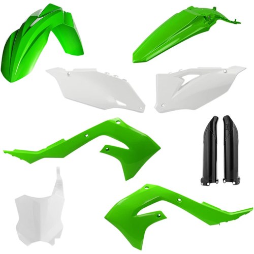 Acerbis Full Replacement Body Kit - '19 OE Green/White/Black | 2736296345