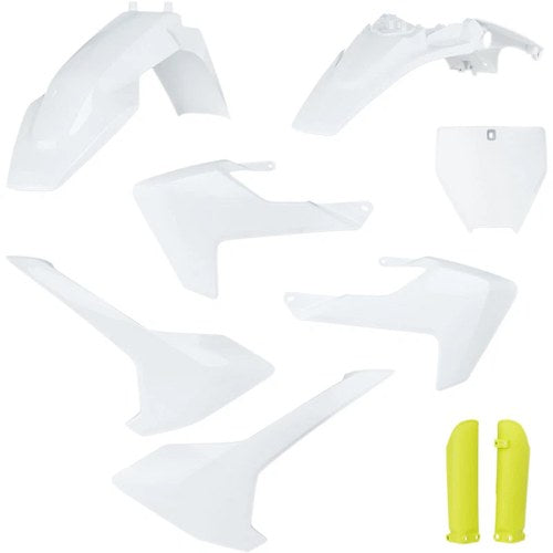 Acerbis Full Replacement Body Kit - '19 OE White/Yellow | 2731986345