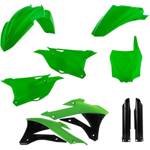 Acerbis Full Replacement Body Kit - '20 OE Green/Black | 2374116812