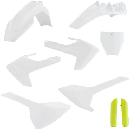 Acerbis Plastic Full Body Kit - OE White/Yellow '20 - TC85 | 2686466812