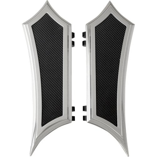 Accutronix Driver Instigator Floorboards - Chrome | FBF01-IC