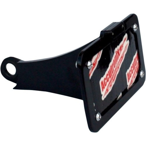 Accutronix Side Mount License Plate Assembly - Black | LPF106HV-B