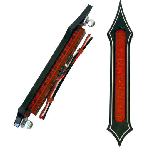 Accutronix Bag Light - Tribal Slotted - Red Lens - Night Series | BL01-LSN