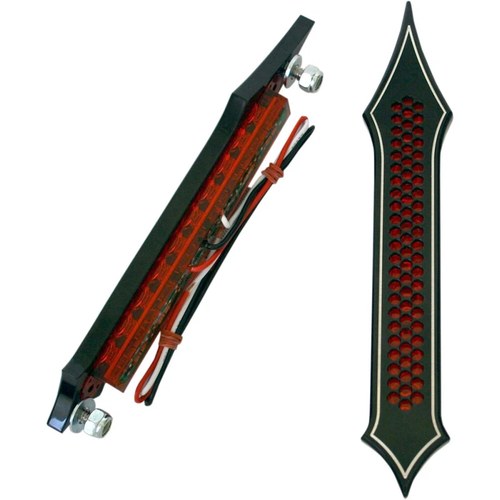 Accutronix Bag Lights - Tribal Drilled - Red LED | BL01-LDN