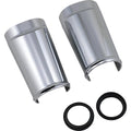 Arlen Ness Fat Tire Fork Boot Cover - Chrome | 20-041