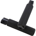 Arlen Ness Passenger Knurled Peg - Black - Flde | 07-943