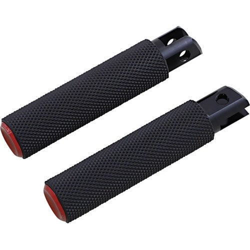 Arlen Ness Knurled Peg - Red - Fxdr | 07-954