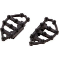 Arlen Ness MX Passenger Boards - Black | 06-896