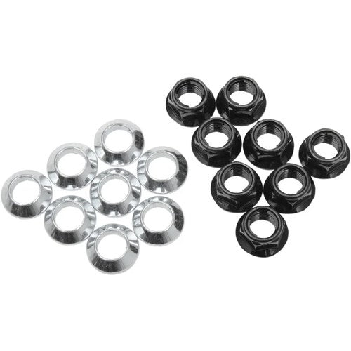 Bolt Nut Lug Lock Black 8-Pack | 2005-LUG.B