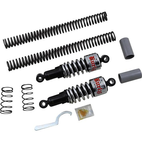 Burly Brand Suspension Kit - Slammer - Chrome - '06 - '17 Fxd | B28-1003