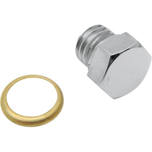 Colony Chrome Hex Drain Plug 1/2-13 | 8494-1