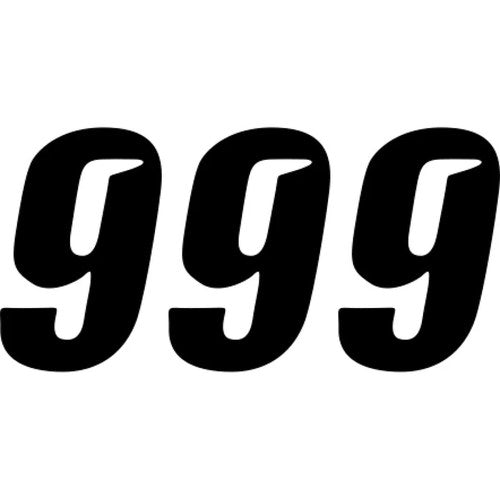 D'Cor Visuals Slash Number Plate - #9 - Black - 6" | 45-29-9