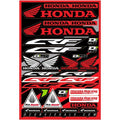 D'Cor Visuals Decal Sheet - Honda | 40-10-100