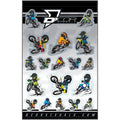 D'Cor Visuals Decal Sheet - Caricature | 40-90-115