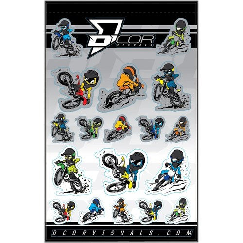 D'Cor Visuals Decal Sheet - Caricature | 40-90-115