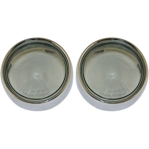 Custom Dynamics Bullet Signal Lenses - Chrome/Smoke | PB-B-BEZ-CS