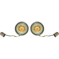 Custom Dynamics Bullet Turn Signal, 1157, Chrome, Smoke Lens | PB-BB-AW-1157CS