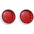 Custom Dynamics Bullet Turn Signal - 1156 - Chrome - Red Lens | PB-BB-R-1156CR