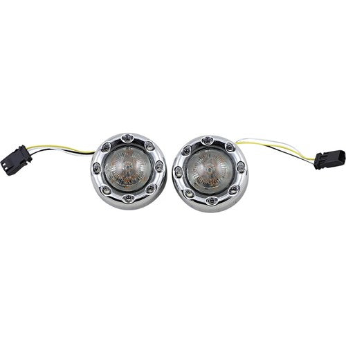 Custom Dynamics Bullet Turn Signal Jae - Chrome - Smoke Lens | PB-BR-AW-JAE-CS