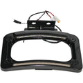Custom Dynamics Dual-LED License Place Frame - Indian - Black | CD-LP-IND-B