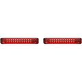 Custom Dynamics Saddlebag Lights - Black/Red | PB-SB-HD-BR