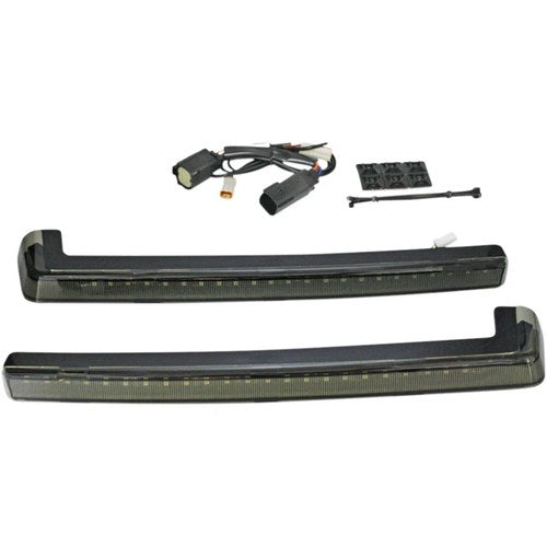 Custom Dynamics LED Run/Brake/Turn Tour-Pak Arms, Smoke Lens, 14+ PB-TP-ARM-14S