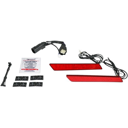 Custom Dynamics Saddlebag Latch Lights - SS6 - Red | CD-LATCH-SS6-R